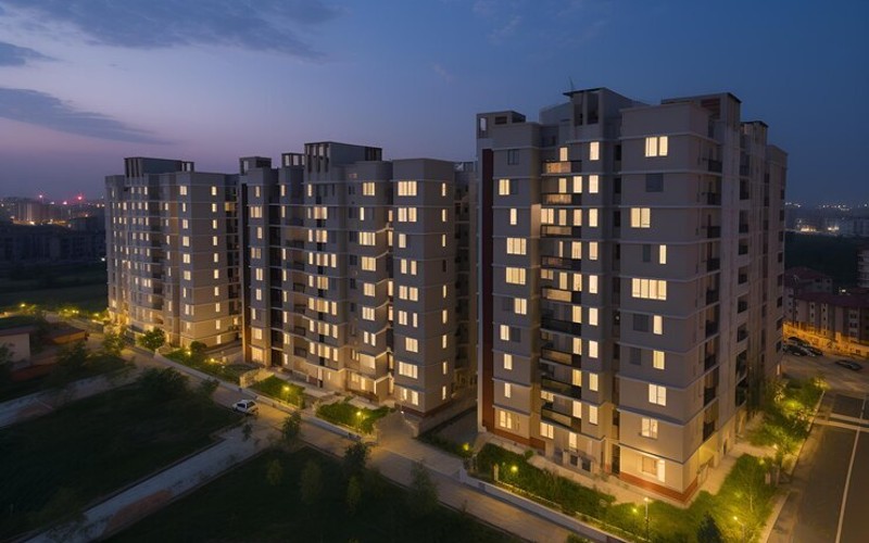 3 BHK flats in Mulund surrounded by greenery and water bodies